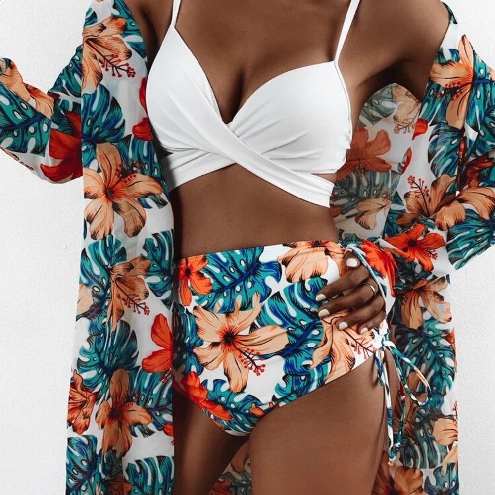 Two piece with kimono